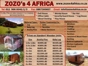 Steel Garden Sheds!! zozo's huts staal huises ! - Benoni - free 