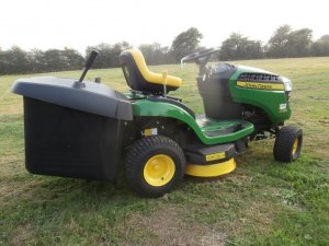 Up For Sale Is This John Deere X155r Garden Tractor