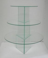 Glass and Mirror Cake  and Cupcake Stands  for Sale  Cape 