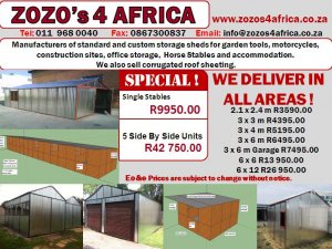 Steel sheds nelspruit
 